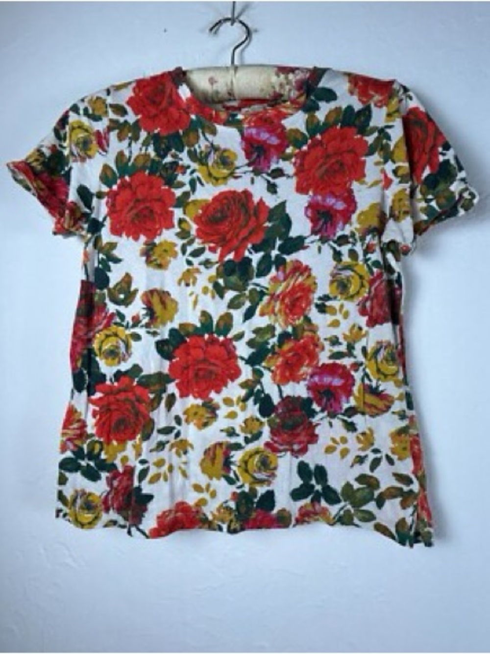 Meadow Rue by
Anthropologie Floral
Printemps Printed Shor Sleeve
Tee / Sz S - Picture 6 of 6